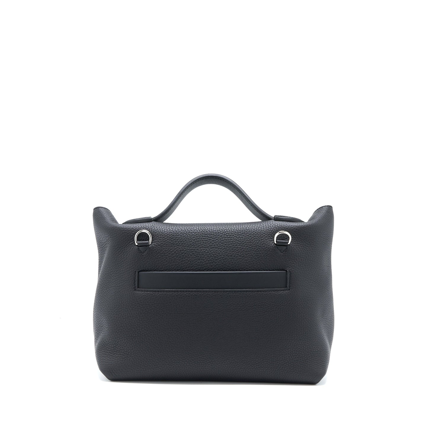 Hermes 24/24 2424 - 29 Bag Togo/Swift Black SHW Stamp Z