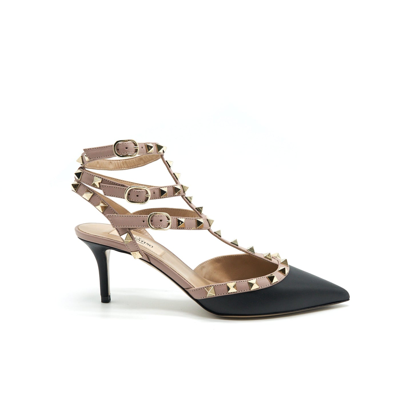 Valentino Garavani Rockstud Caged Pump 65mm Size37