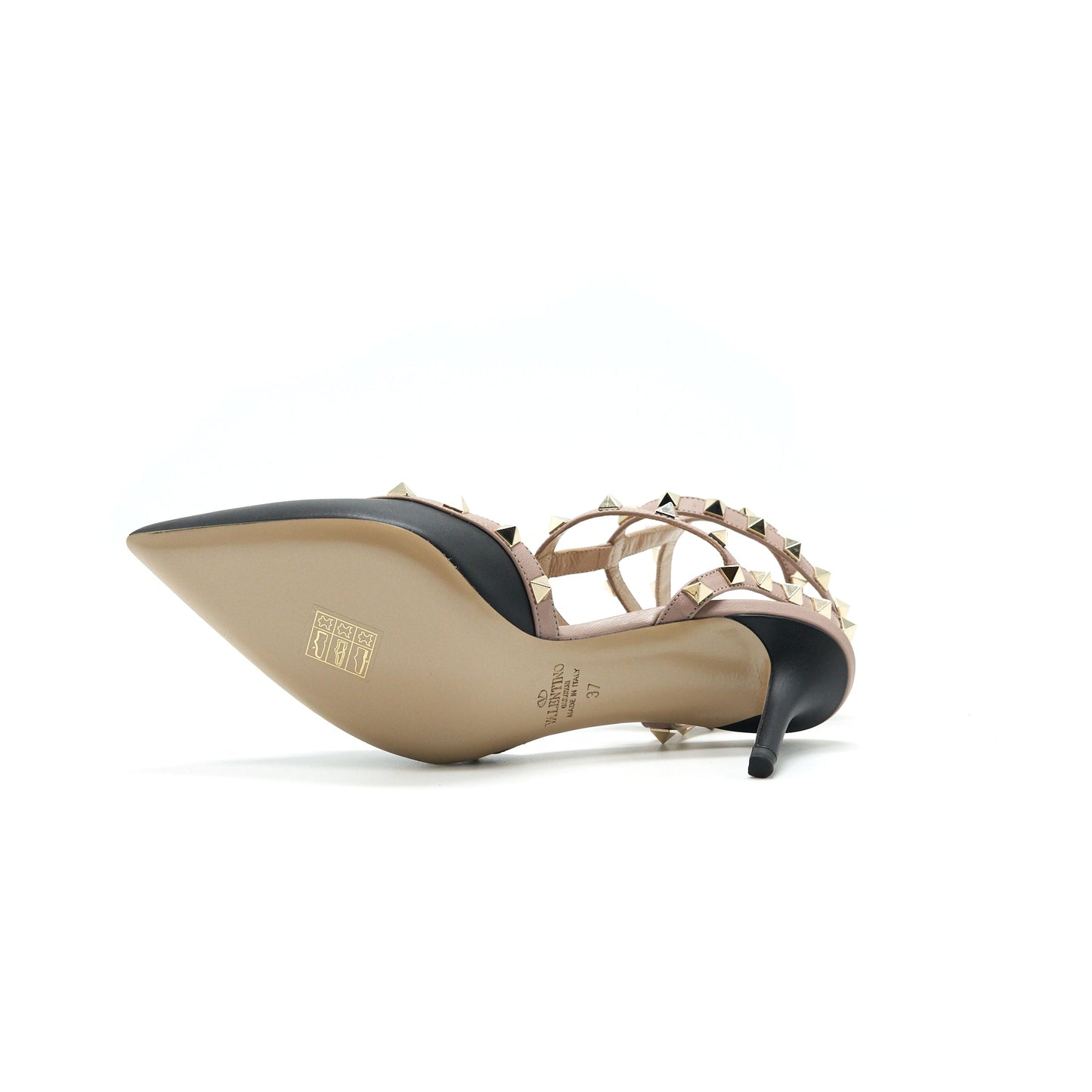 Valentino Garavani Rockstud Caged Pump 65mm Size37
