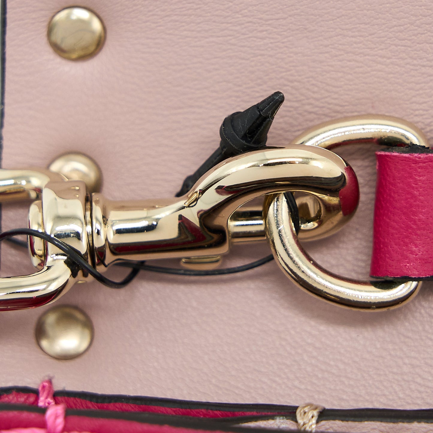 Valentino Rockstud Clutch Red GHW