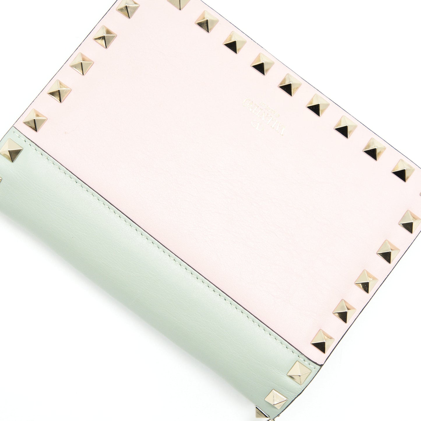VALENTINO ROCKSTUD CHAIN POUCH MULTICOLORED