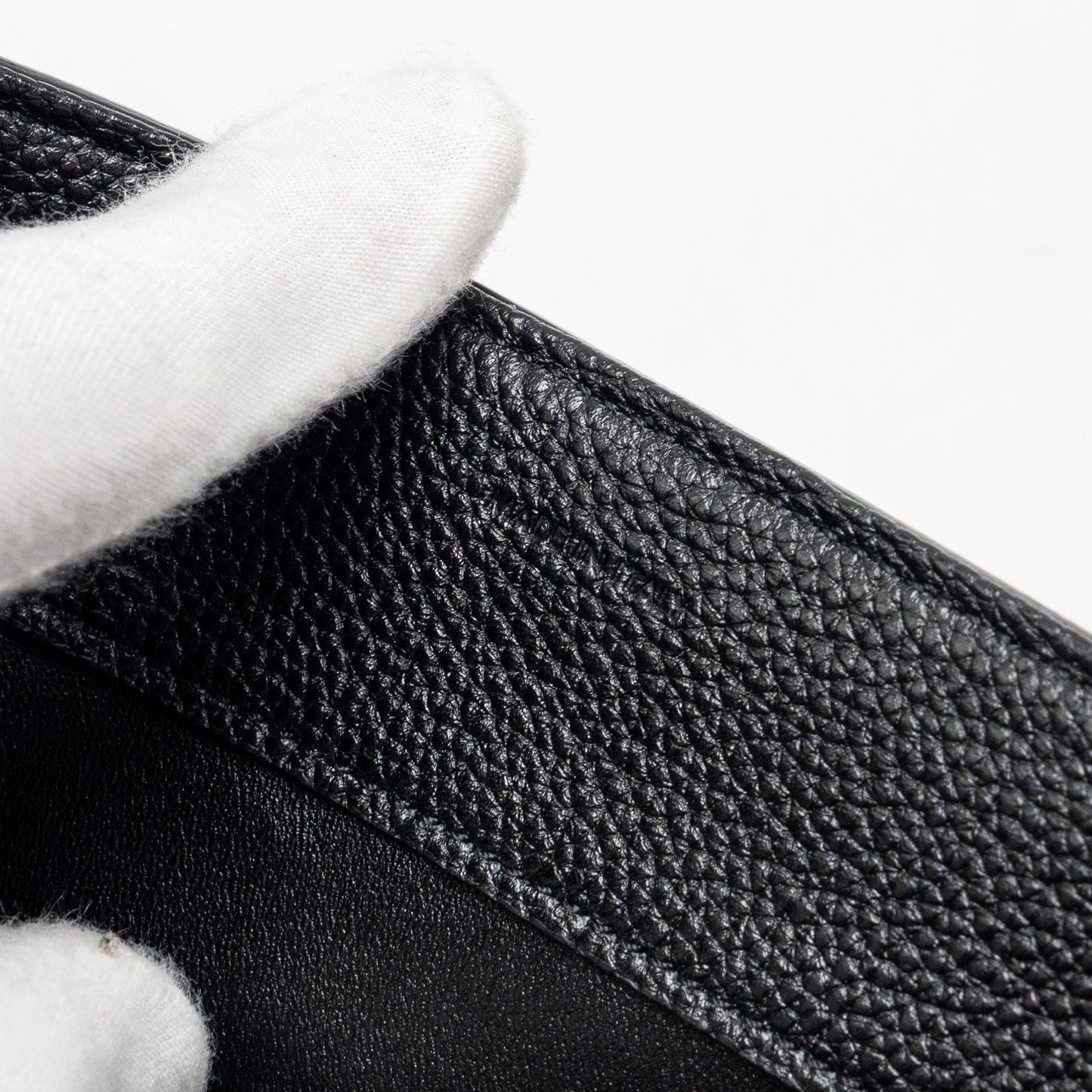 Celine 16 Bag Grained Calfskin Black