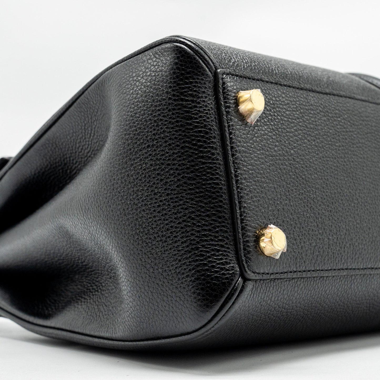 Celine 16 Bag Grained Calfskin Black