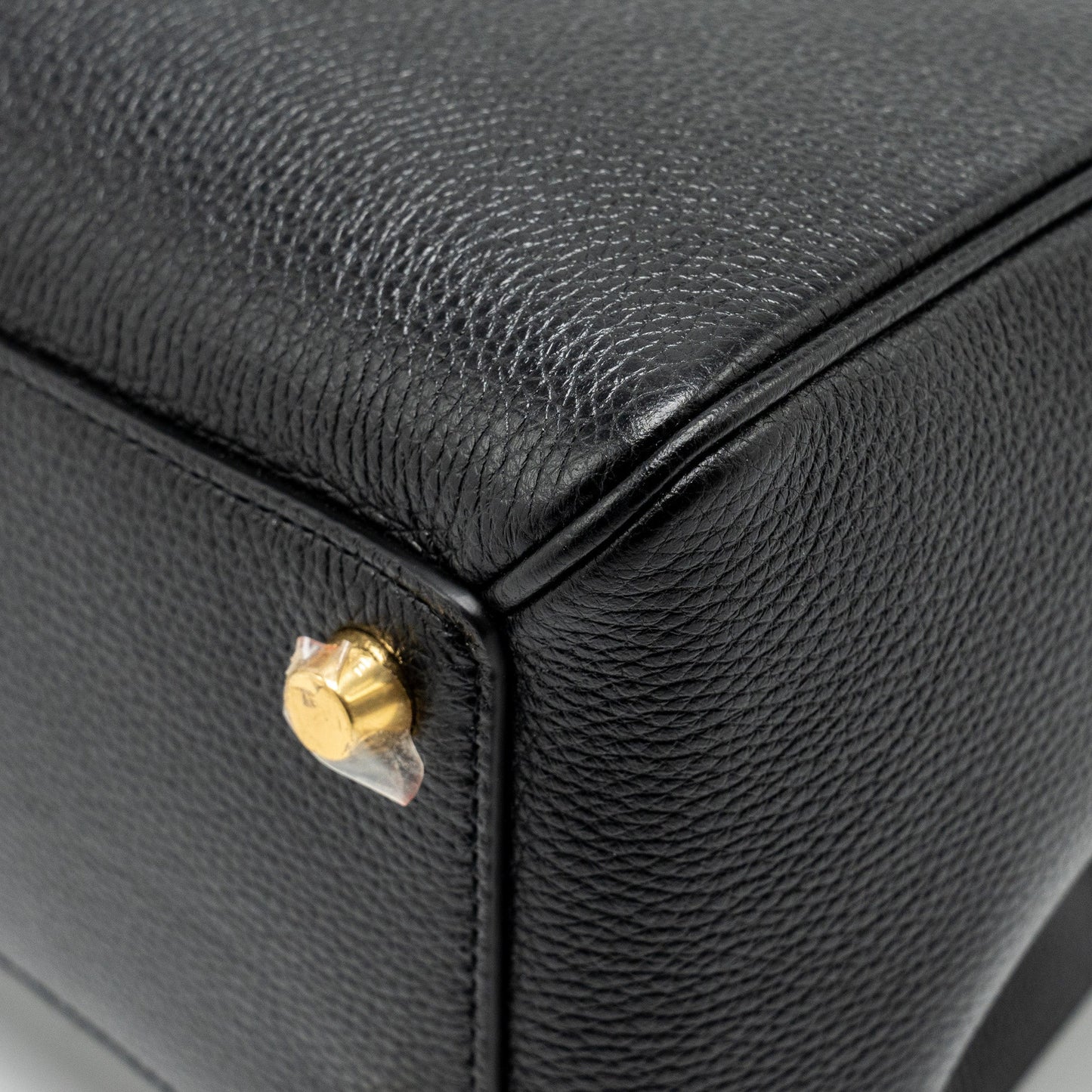 Celine 16 Bag Grained Calfskin Black