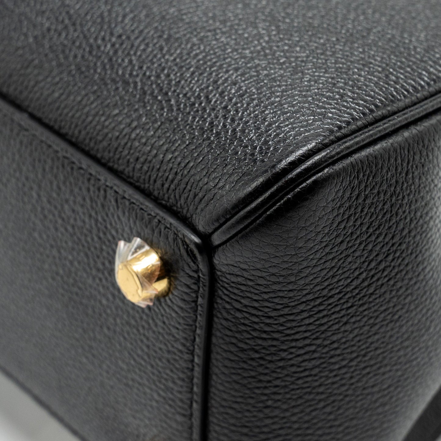 Celine 16 Bag Grained Calfskin Black