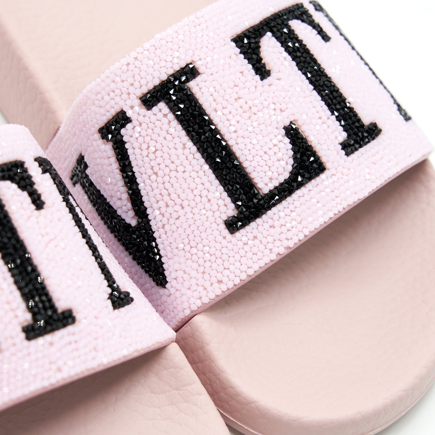 Valentino size 36 Rubber Slider Sandal Pink