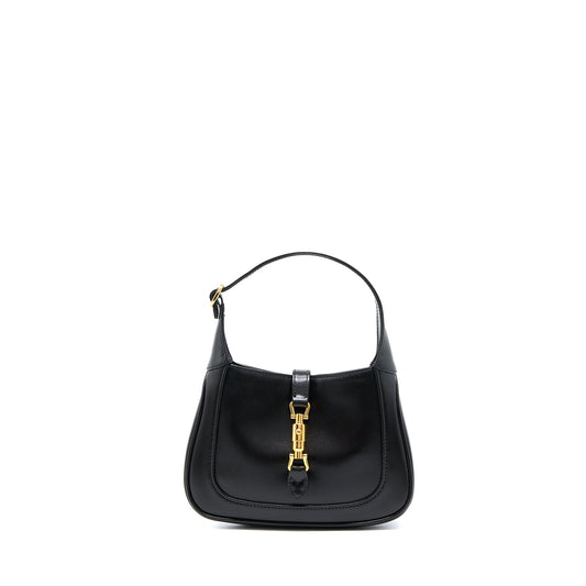 Gucci Jackie 1961 Mini Bag Calfskin Black GHW