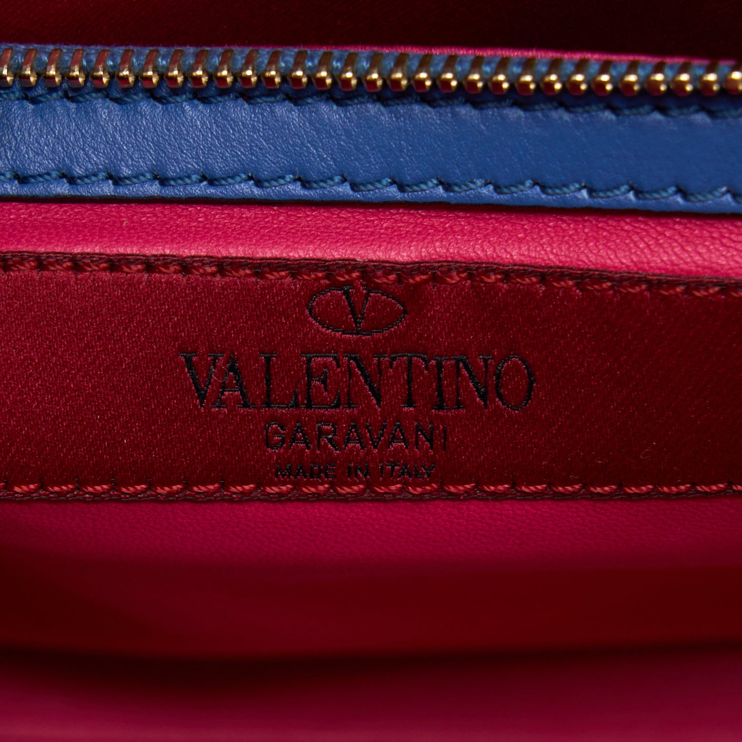Valentino Rockstud Pagota Bag Multicolour GHW