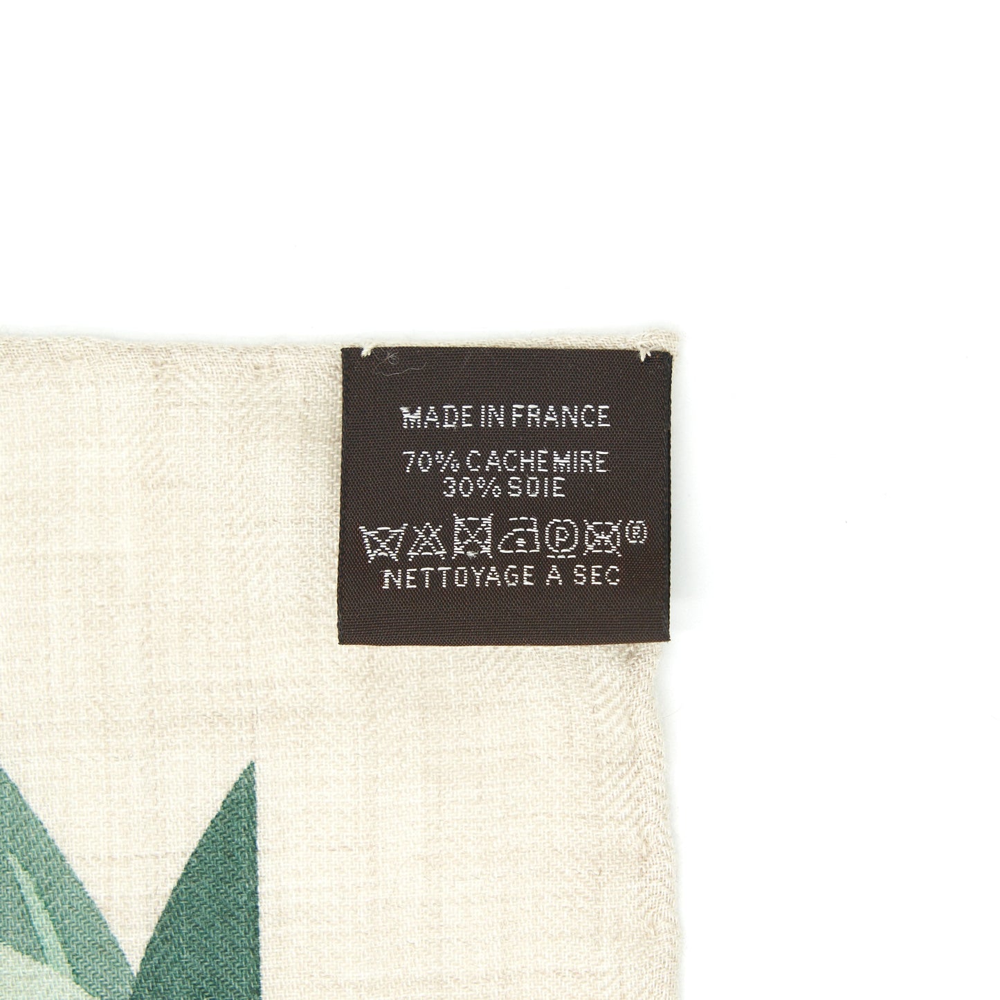 Hermes 140cm Cashmere And Silk Shawl Les Douse Leopards