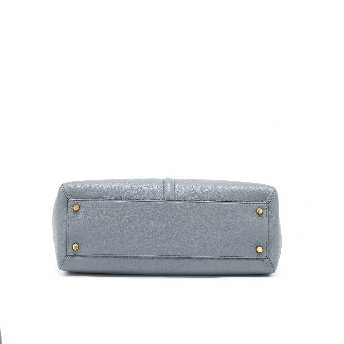 Celine 16 Bag Grained Calfskin Grey