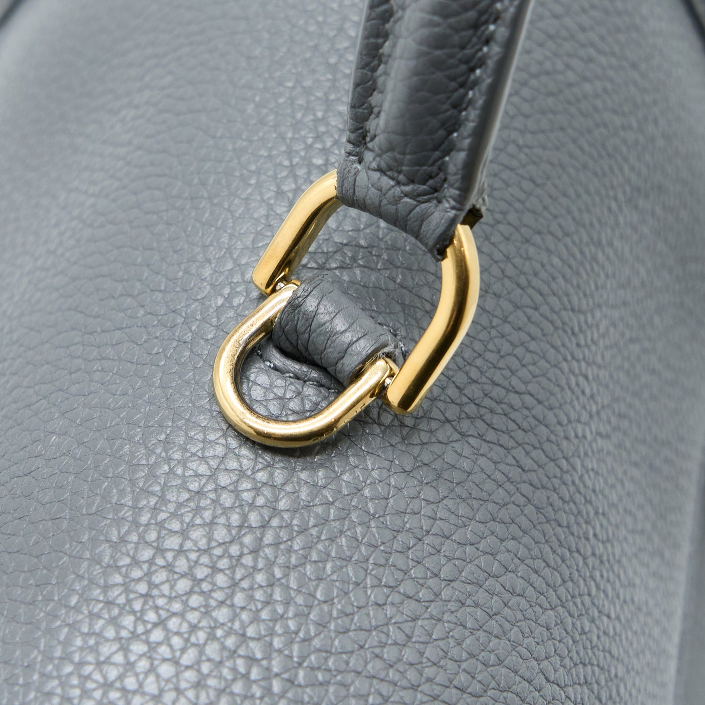 Celine 16 Bag Grained Calfskin Grey