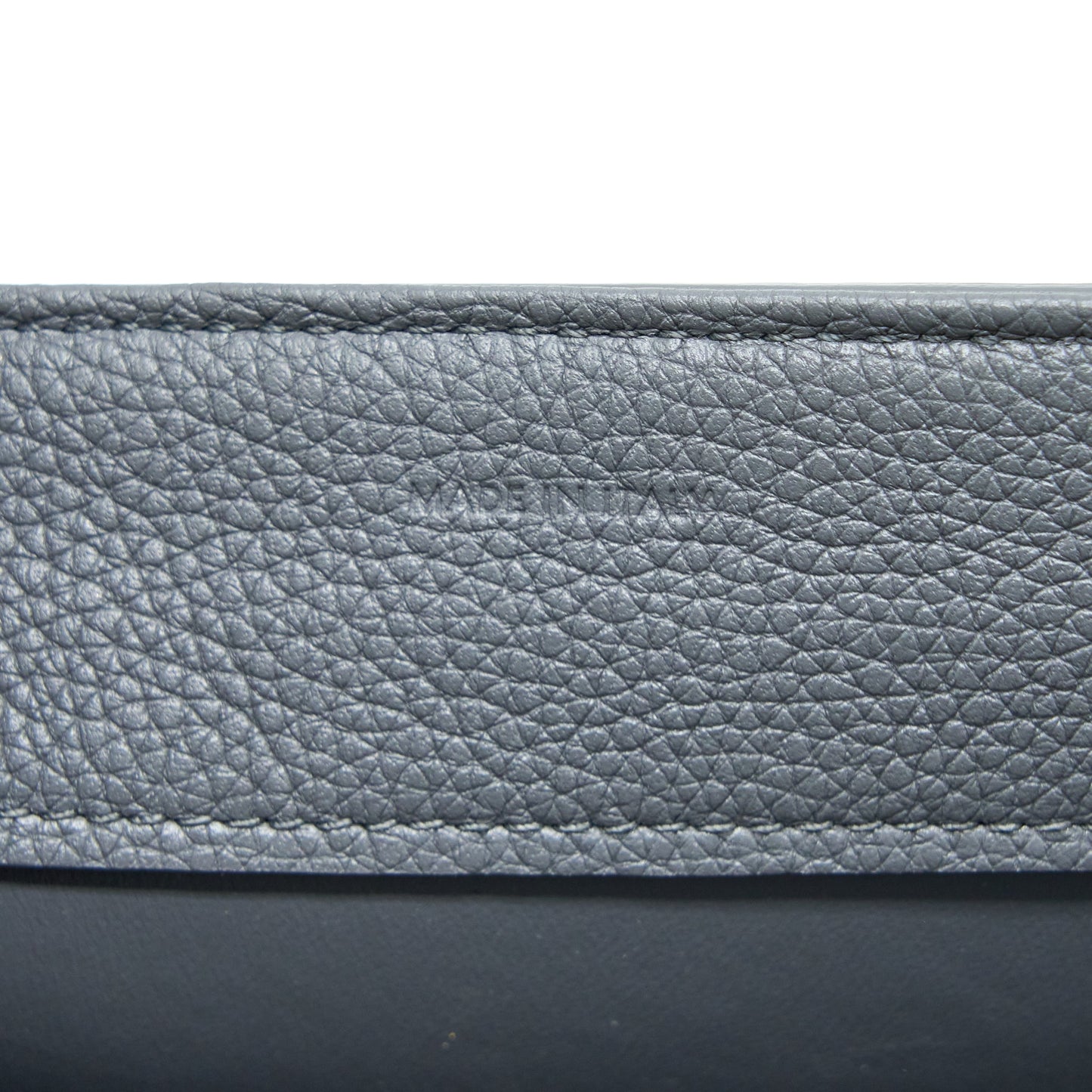 Celine 16 Bag Grained Calfskin Grey
