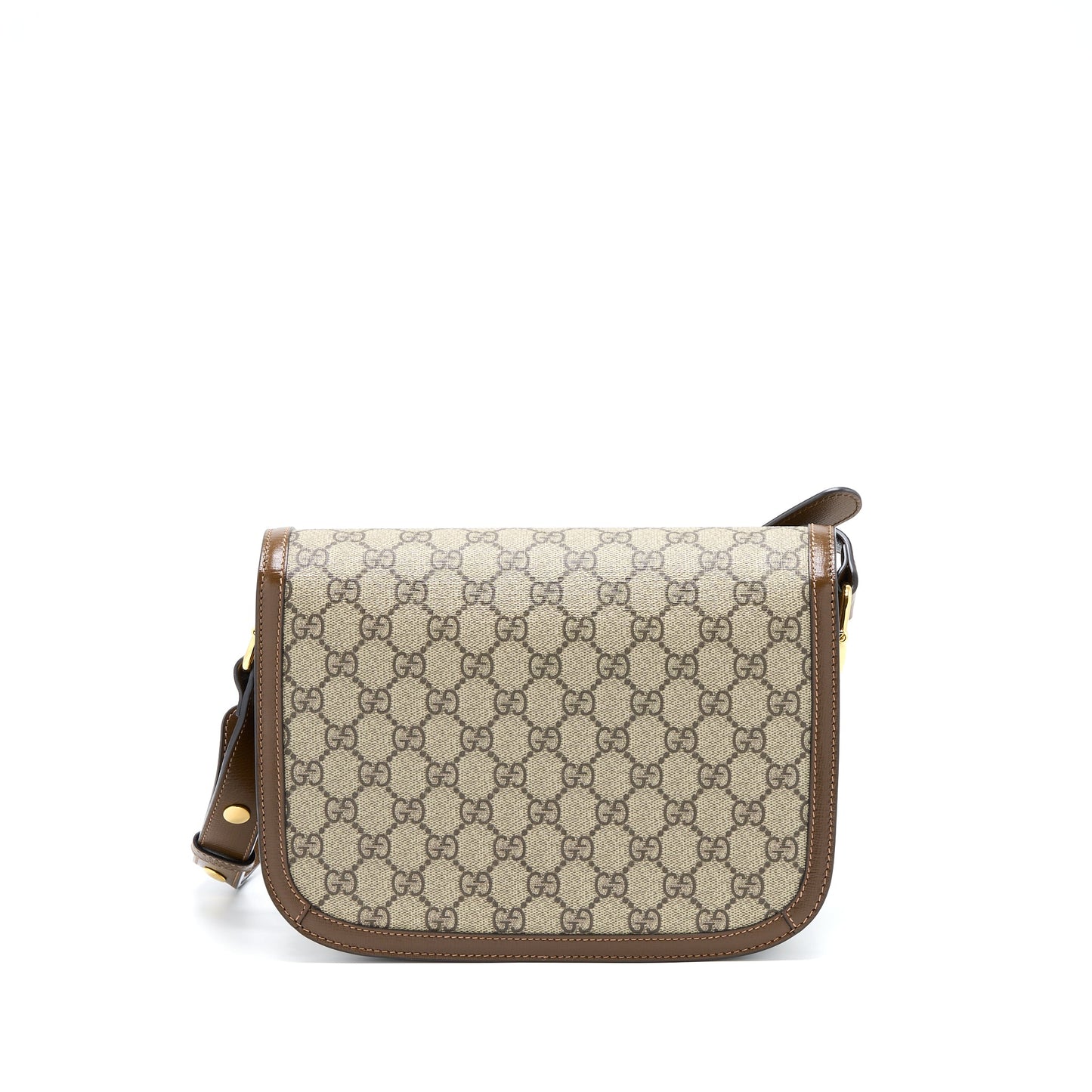 Gucci Horsebit 1955 Shoulder Bag GG Supreme GHW