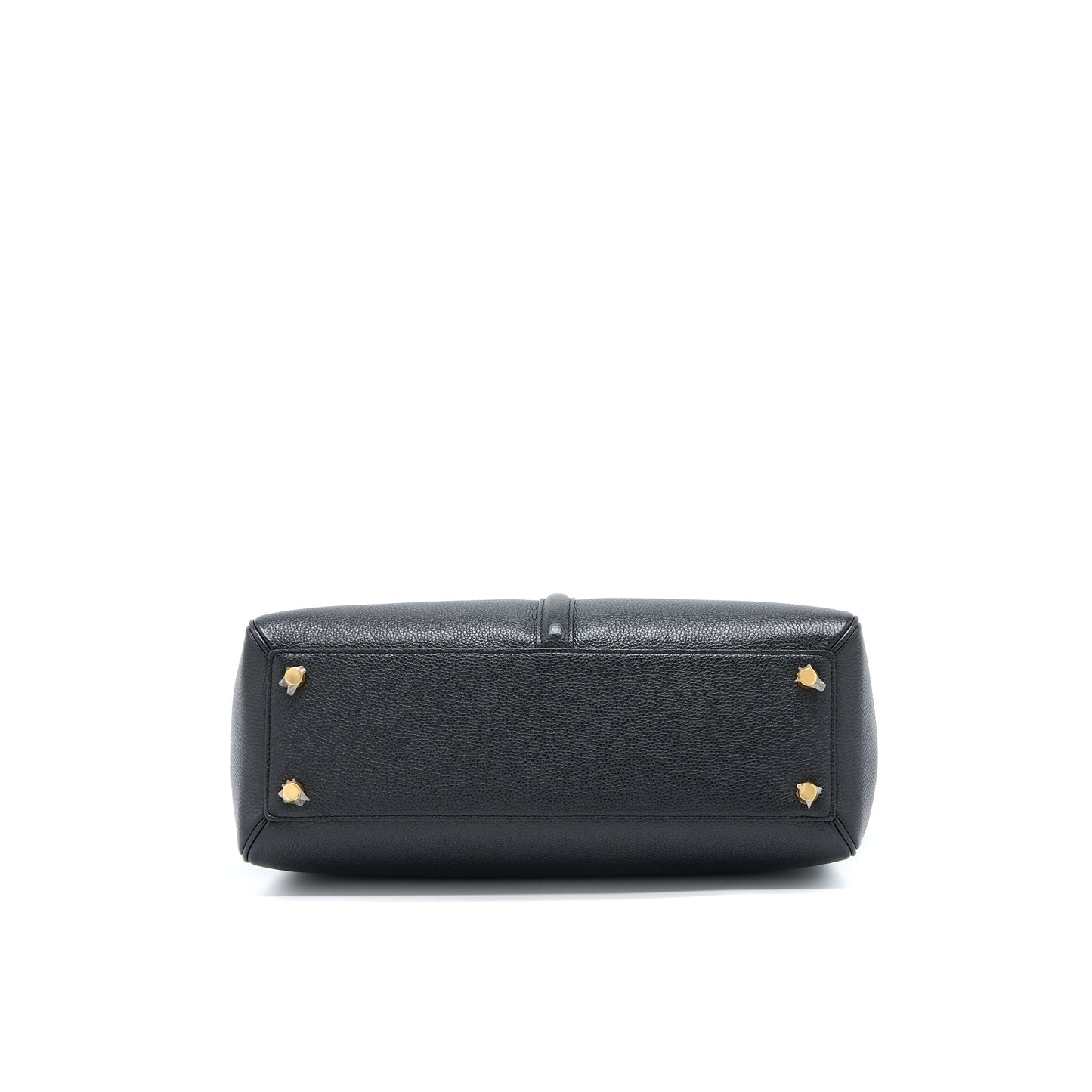 Celine 16 Bag Grained Calfskin Black
