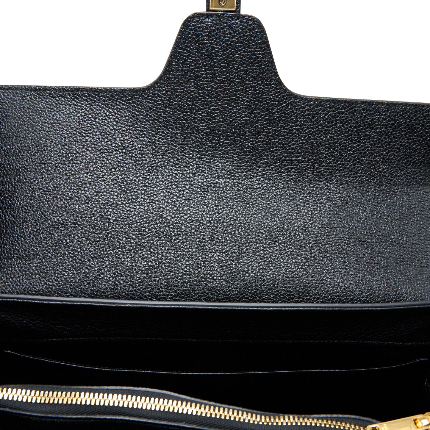 Celine 16 Bag Grained Calfskin Black