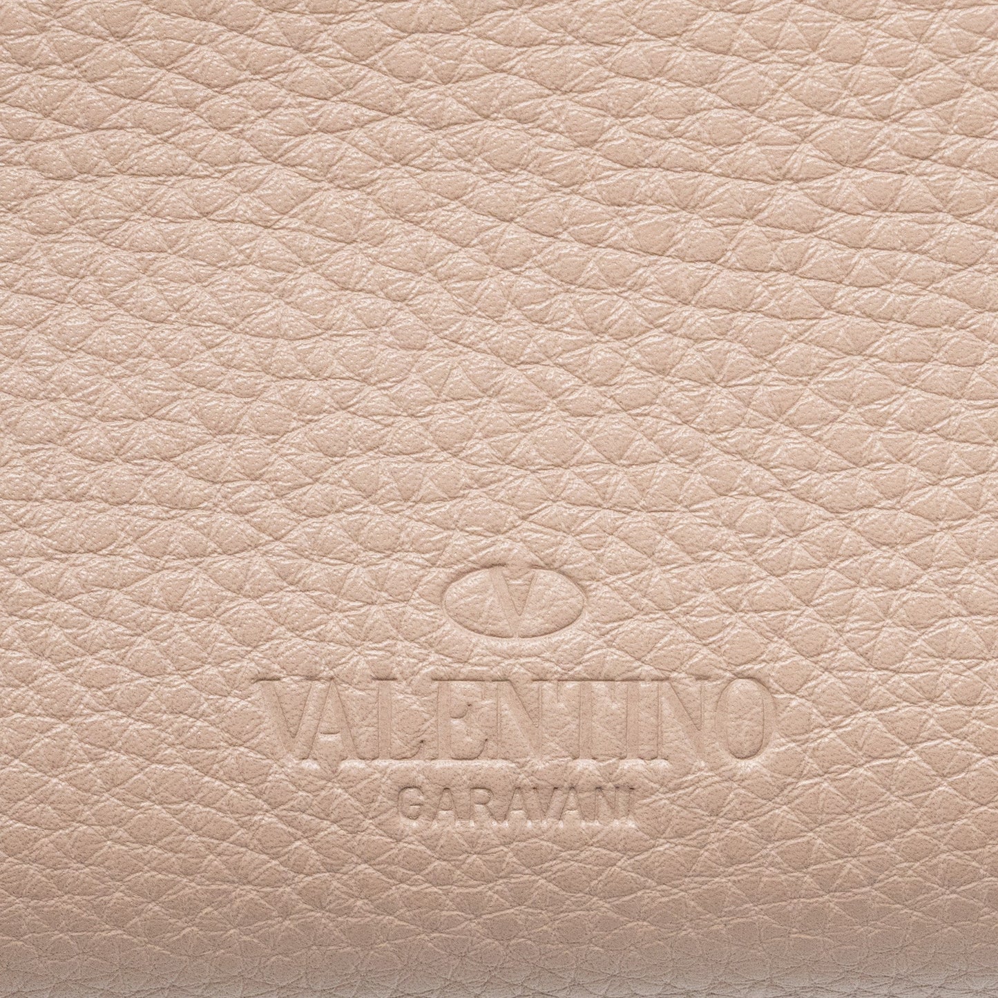 Valentino Large Rockstud Tote Calfskin Pale Pink LGHW