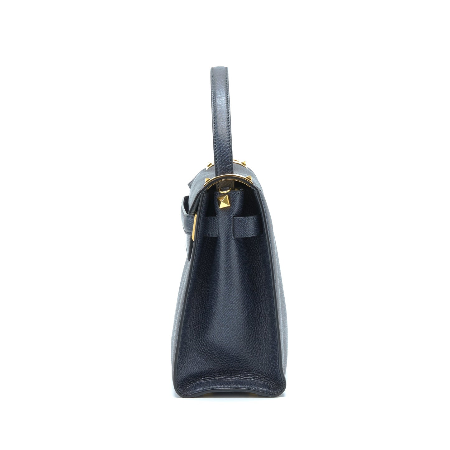 Valentino My Rockstud Tote Bag Navy GHW