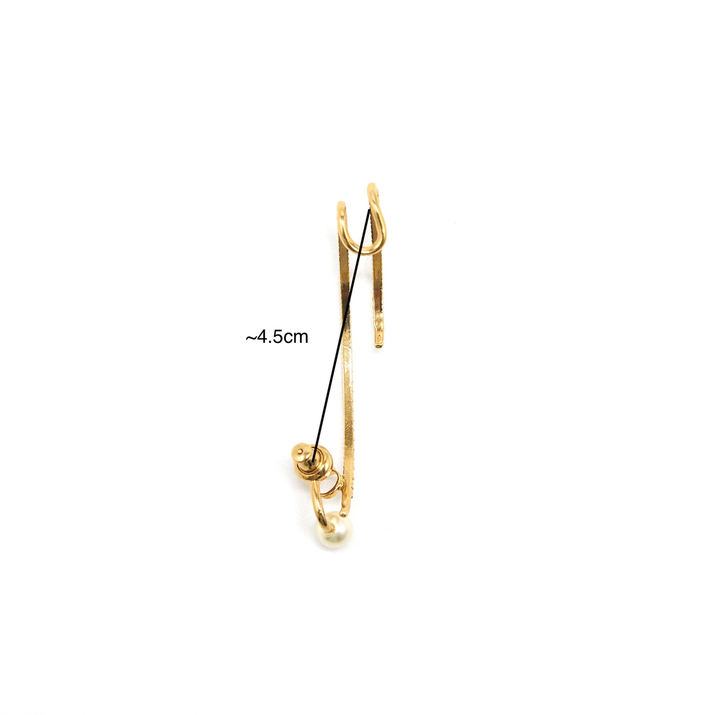 Christian Dior One Side Cuff Earring
