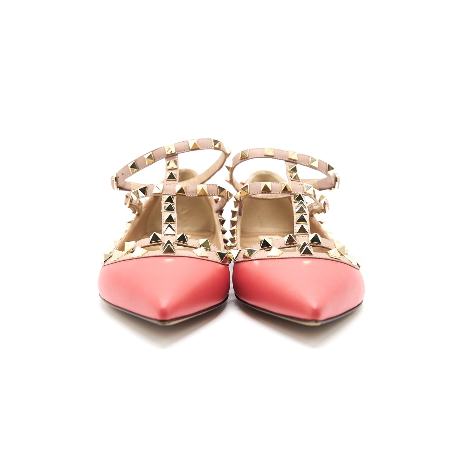 Valentino Garavani Rockstud Caged Ballet Flats size 39.5