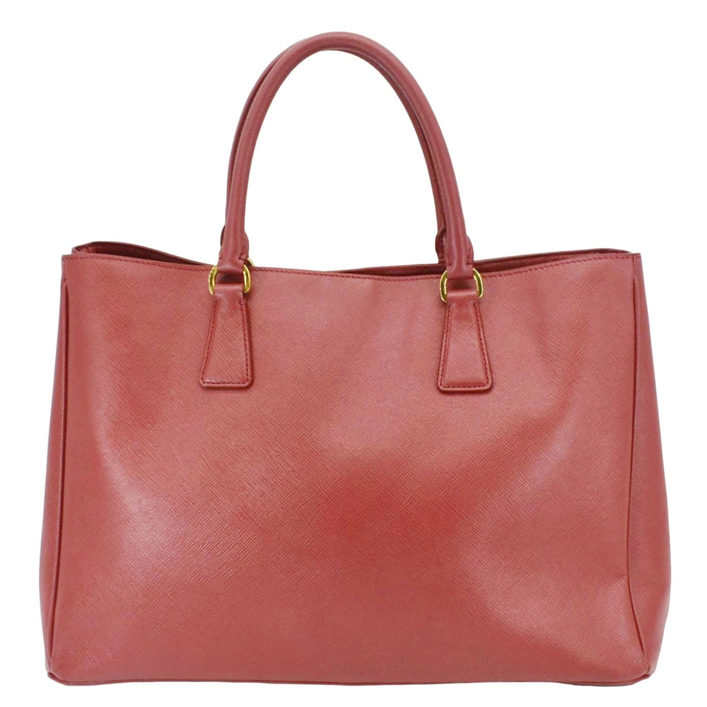 PRADA Lux Open Saffiano Leather Tote Bag Red