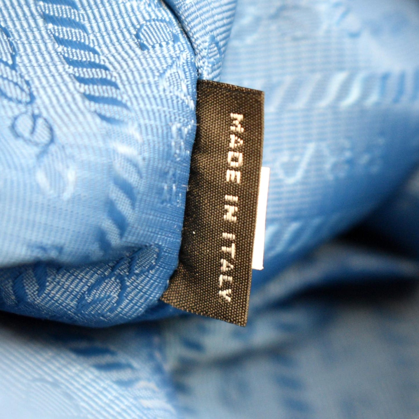 PRADA Re-Edition 2000 Nylon Hobo Bag Blue