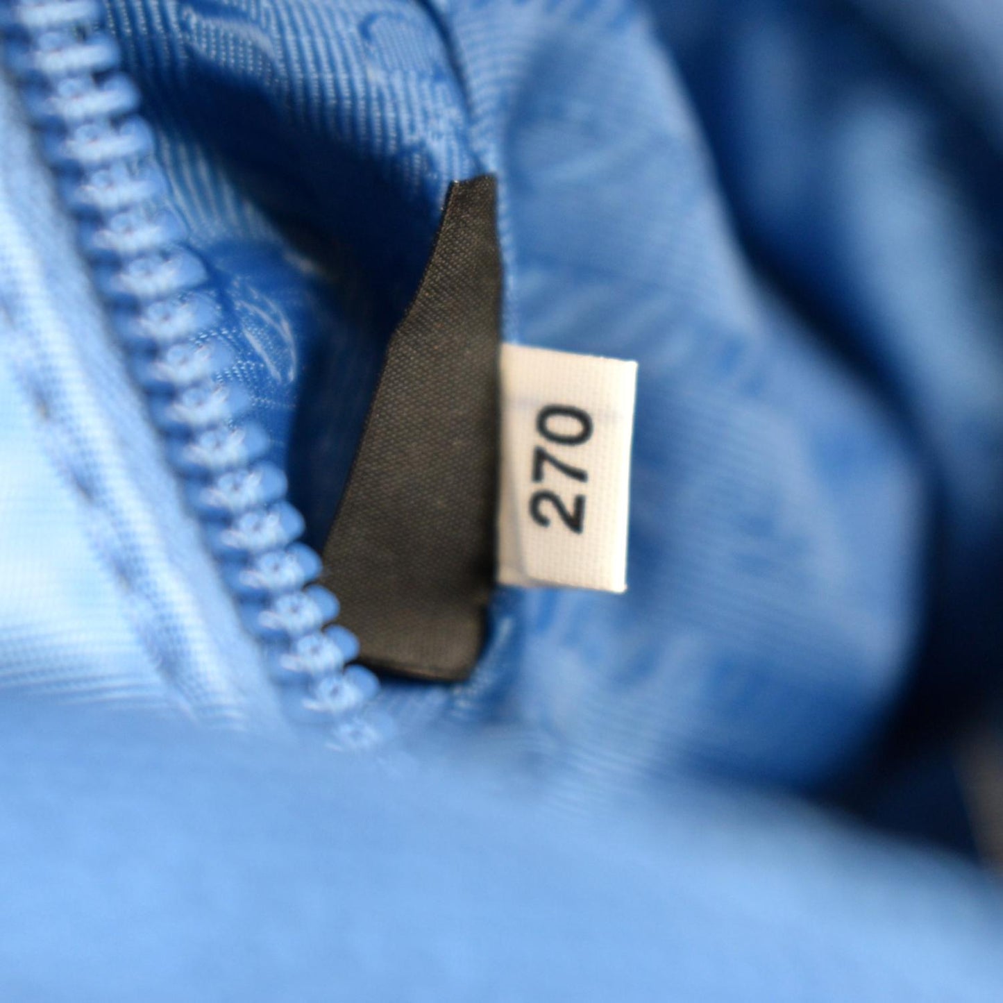 PRADA Re-Edition 2000 Nylon Hobo Bag Blue