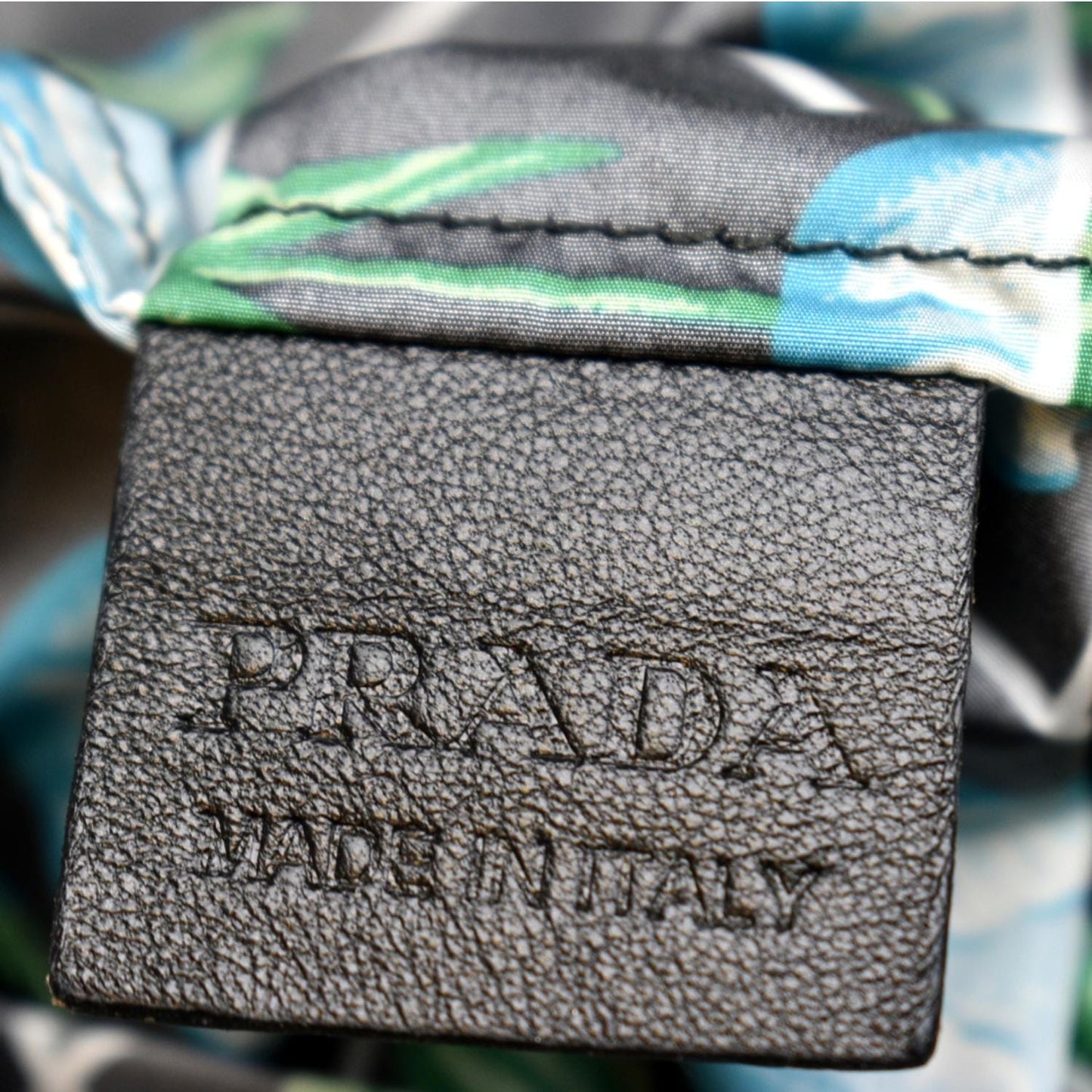 PRADA Rete Fabric Mesh Tote Bag Multicolor