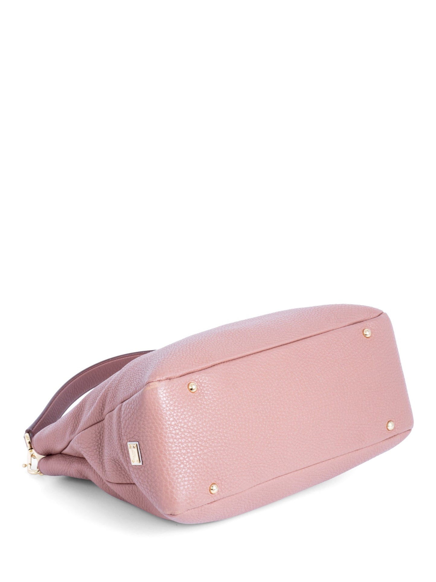 Dolce & Gabbana Leather Miss Sicily Bag Dusty Rose