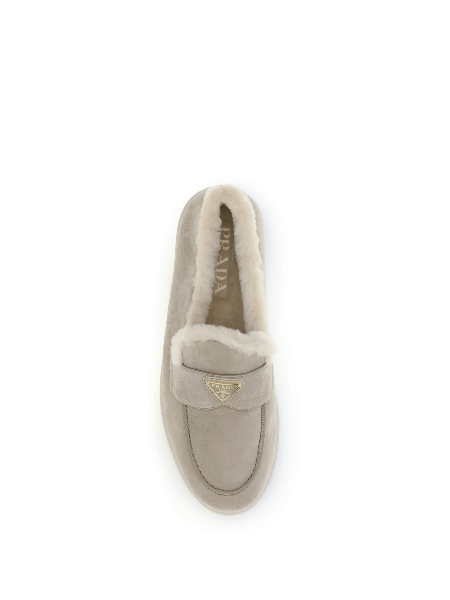 Prada Men Suede Loafers