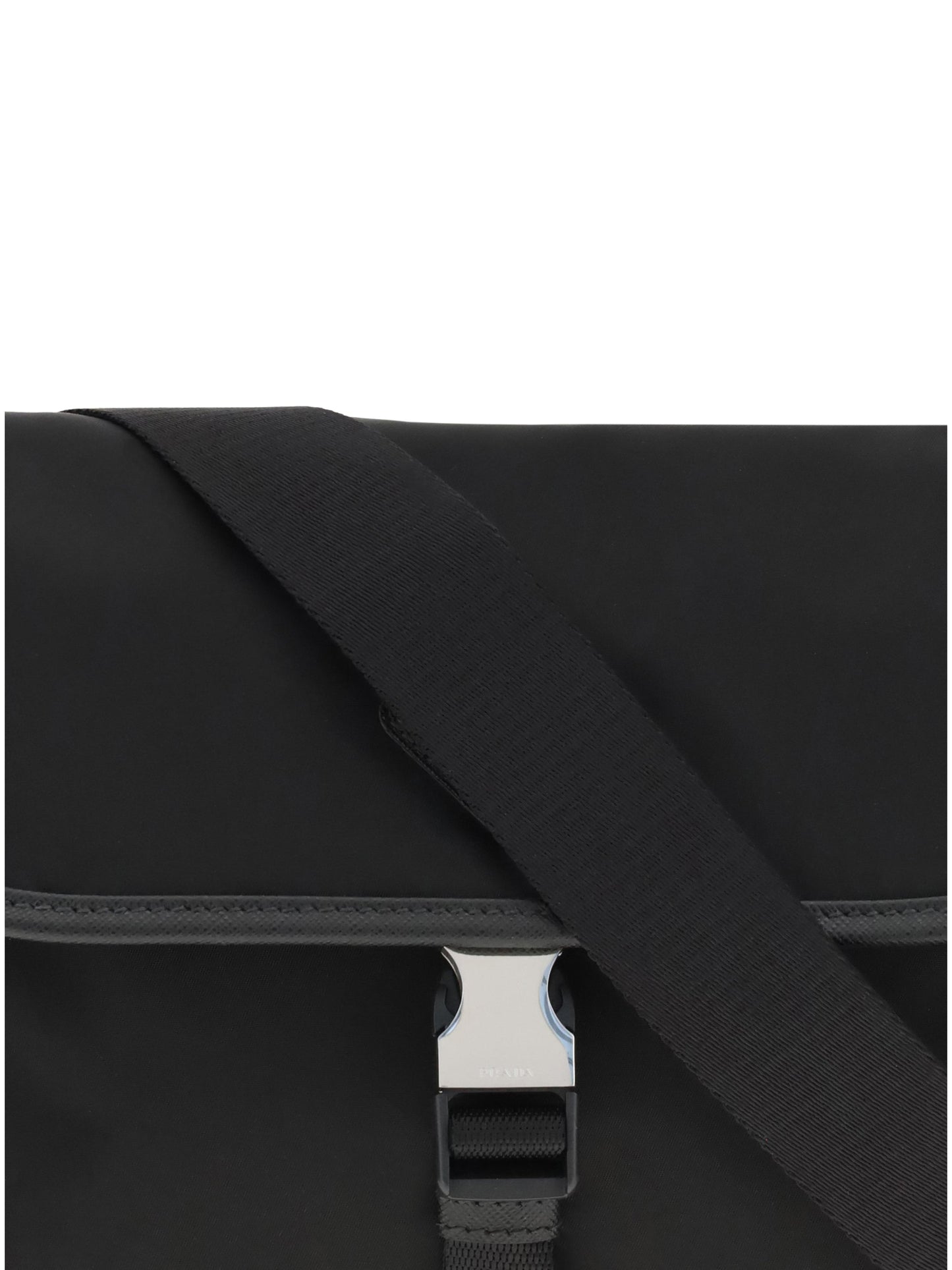 Prada Men Re-Nylon And Saffiano Shoulder Bag
