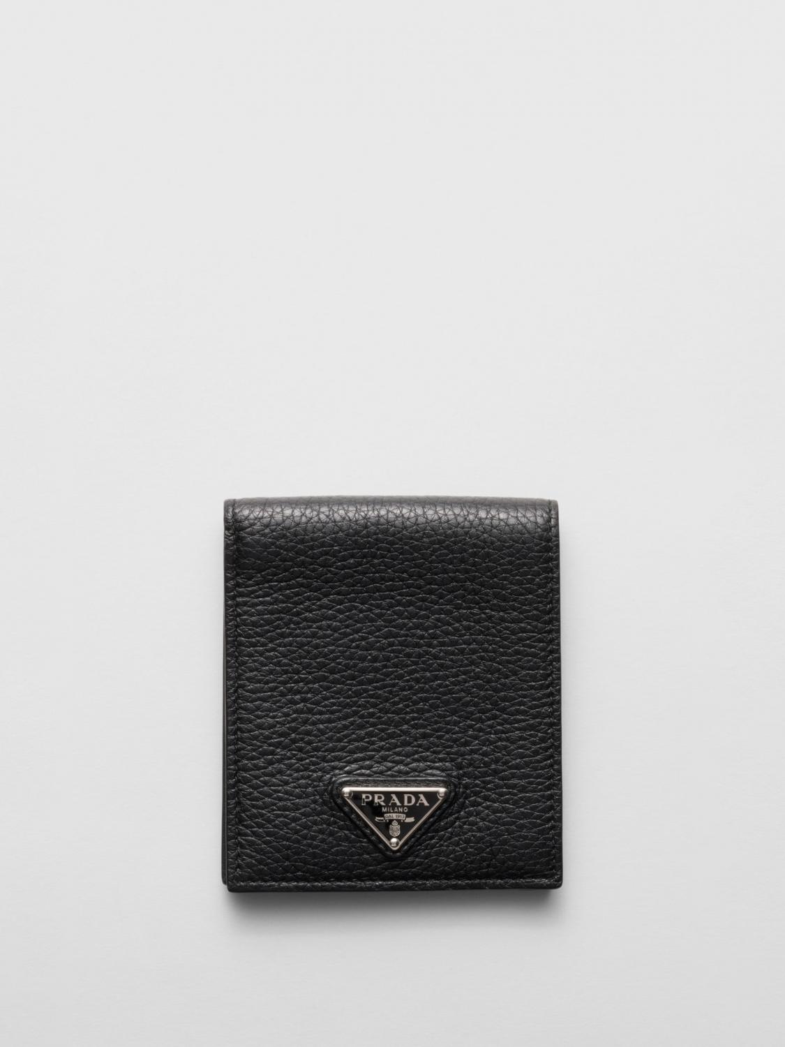 Prada Wallet Men Black