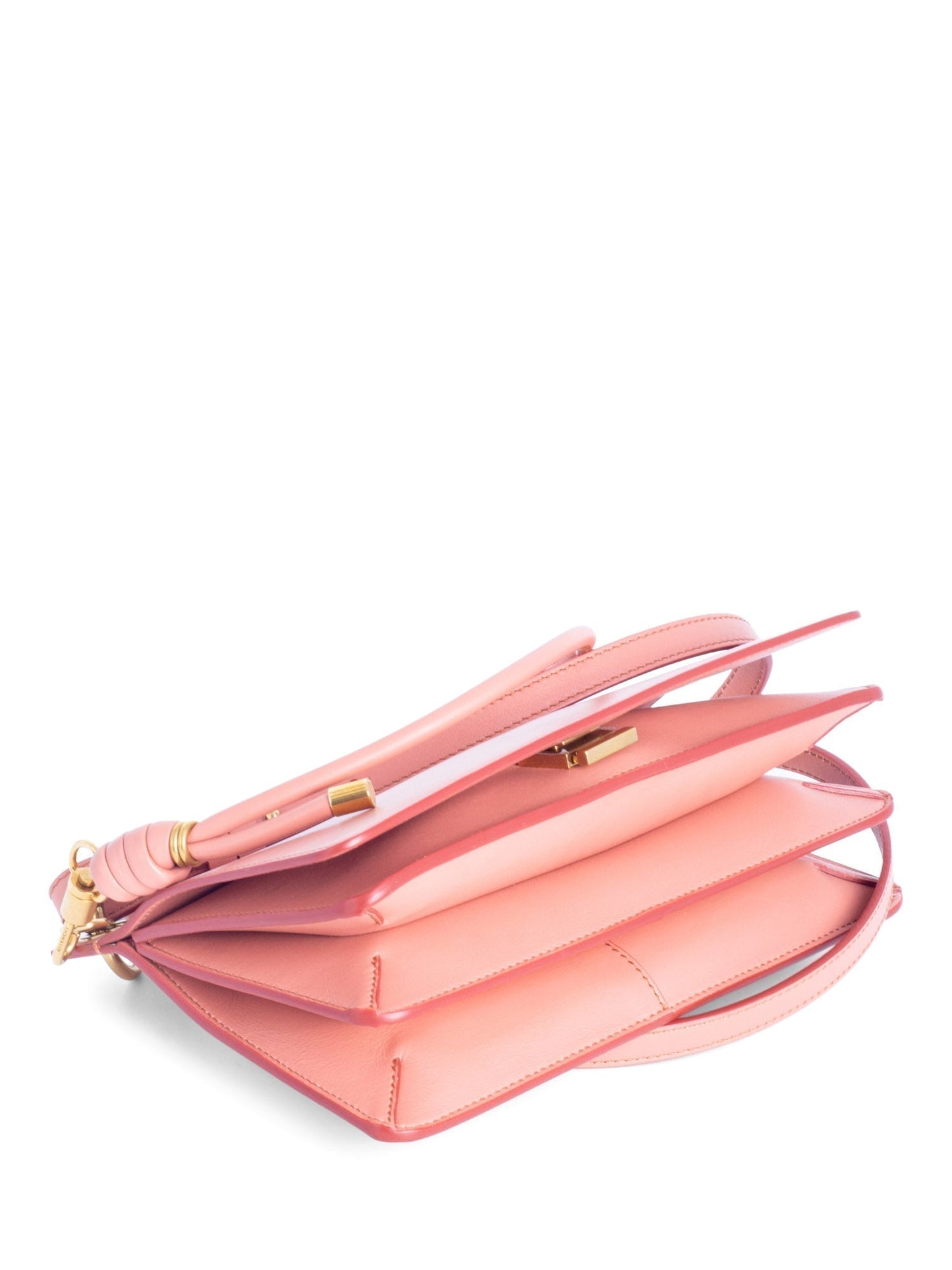 Givenchy Leather Terracotta Messenger Bag Blush Pink