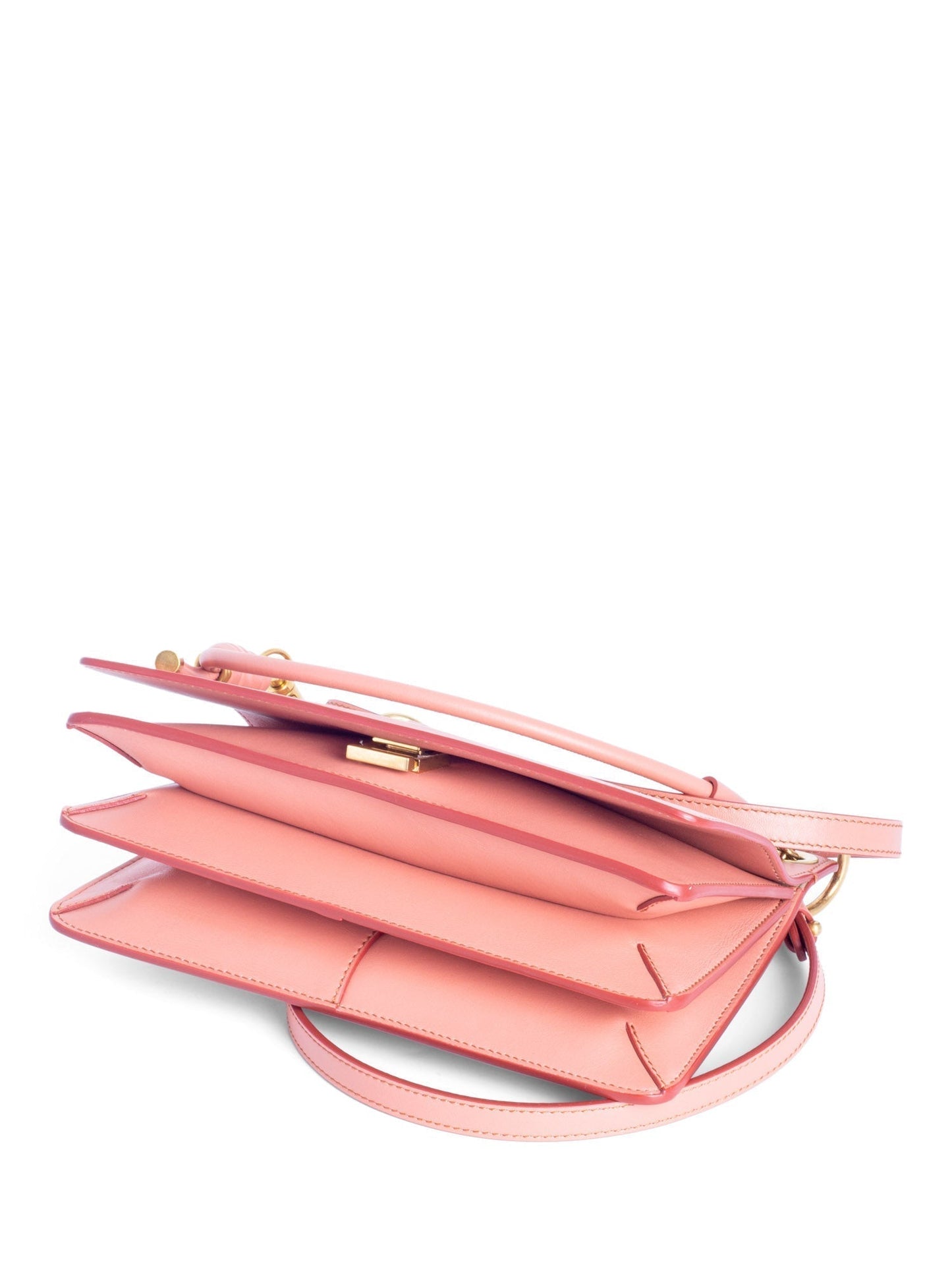 Givenchy Leather Terracotta Messenger Bag Blush Pink