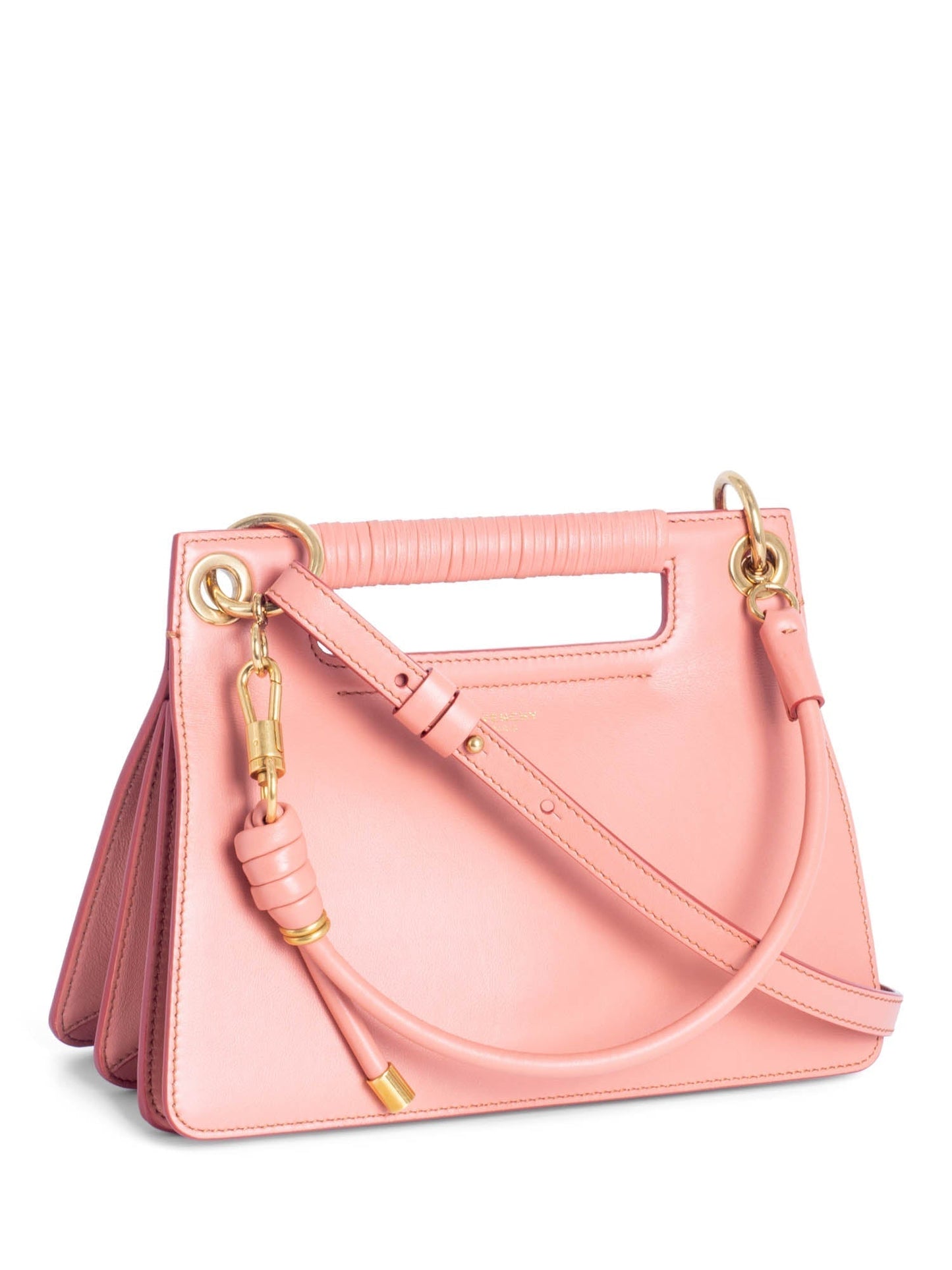 Givenchy Leather Terracotta Messenger Bag Blush Pink