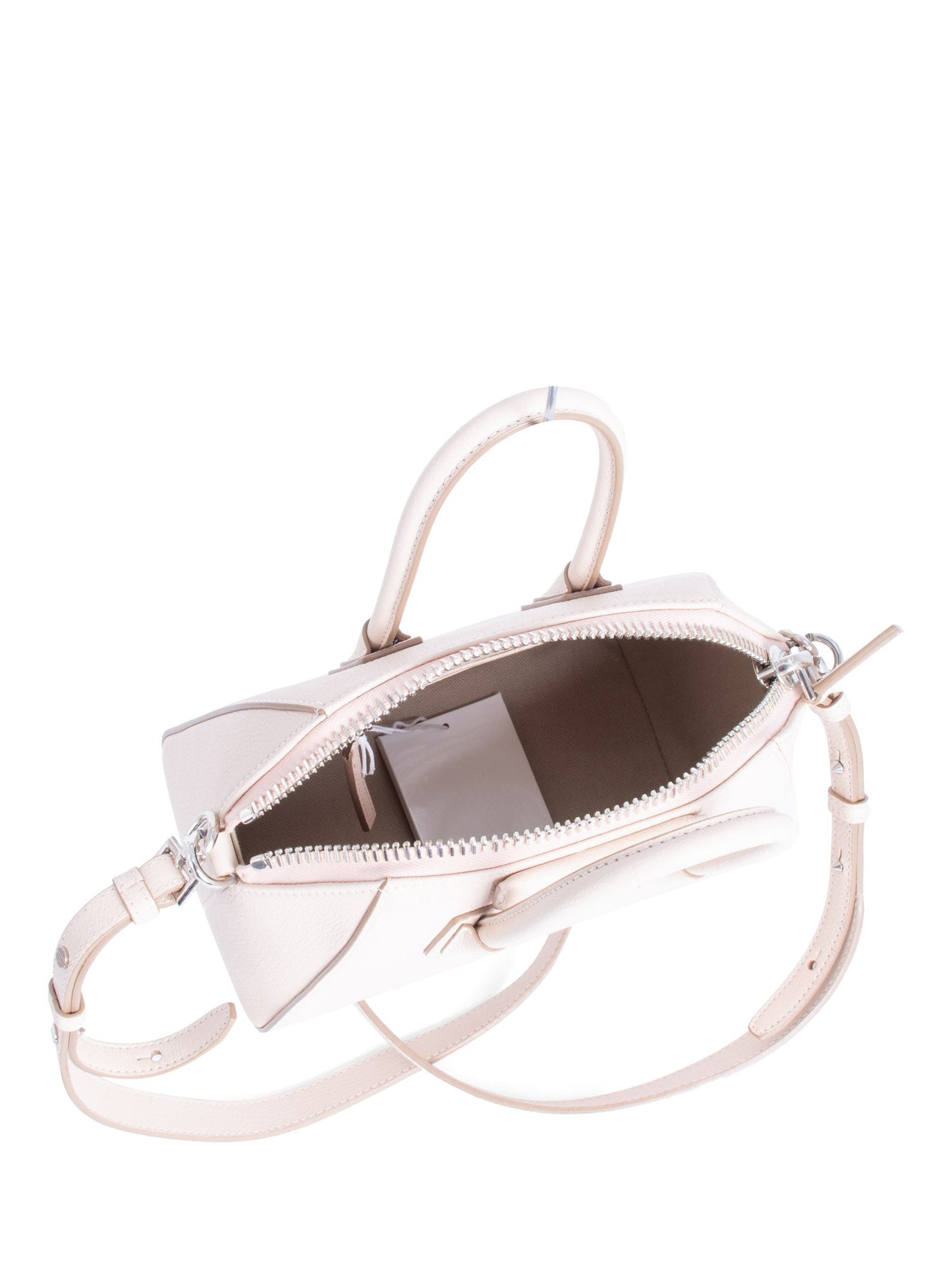 Givenchy Pebbled Leather Small Antigona Bag Pink