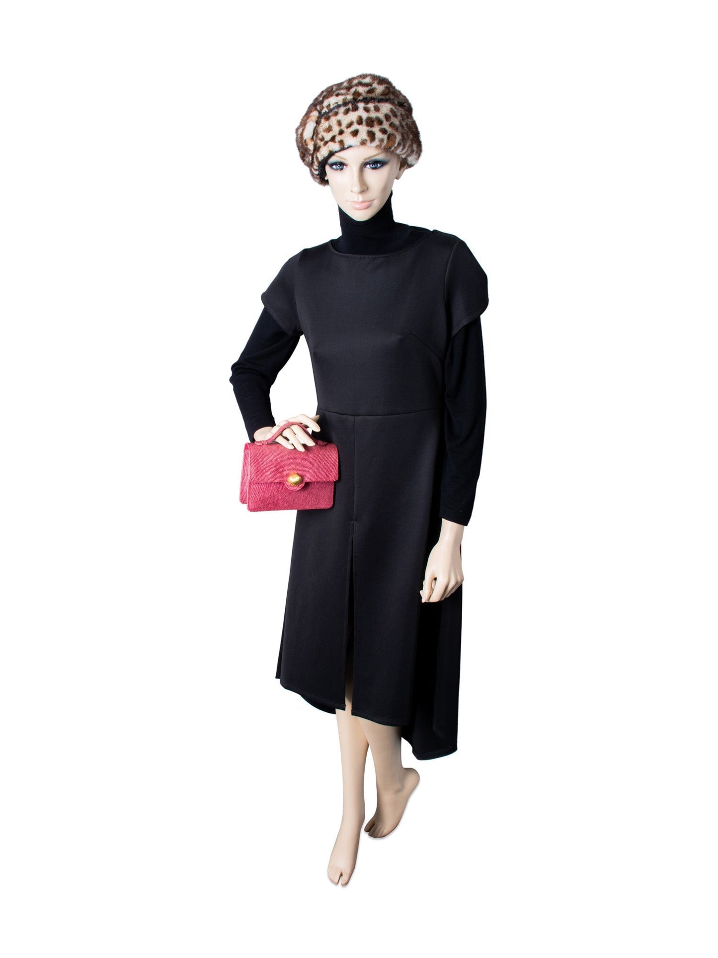 Givenchy Vintage Raffia Top Handle Flap Bag Pink