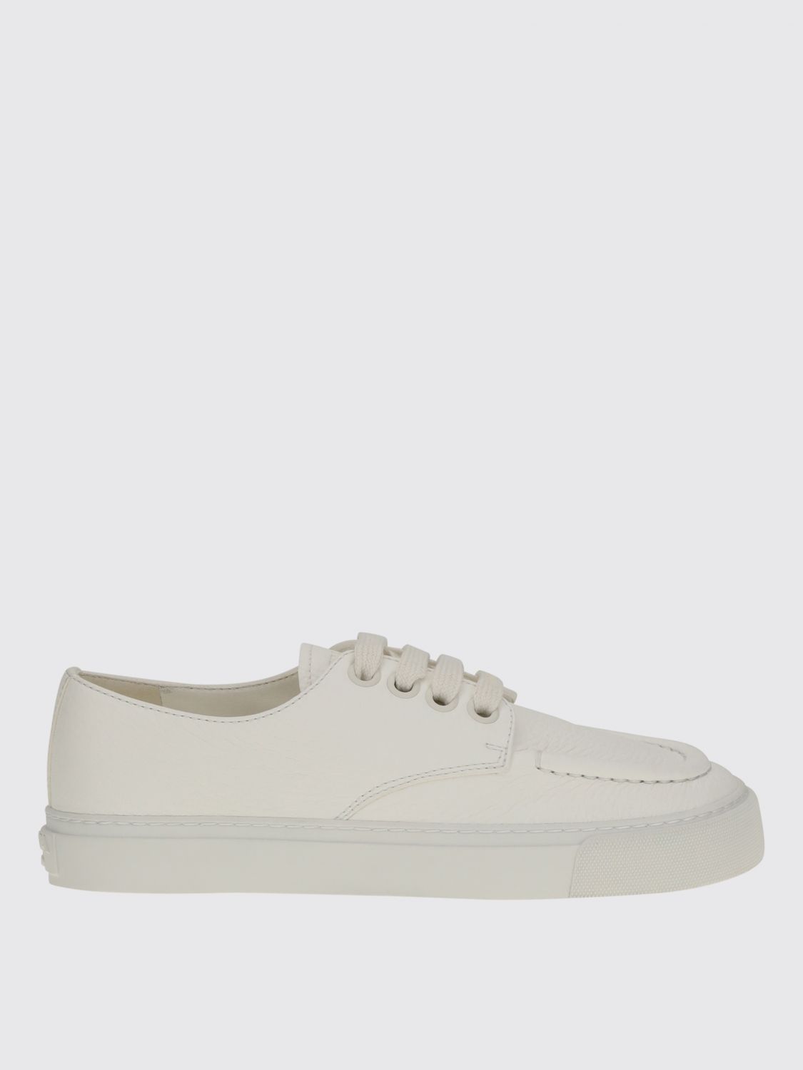 Prada Brogue Shoes Men White