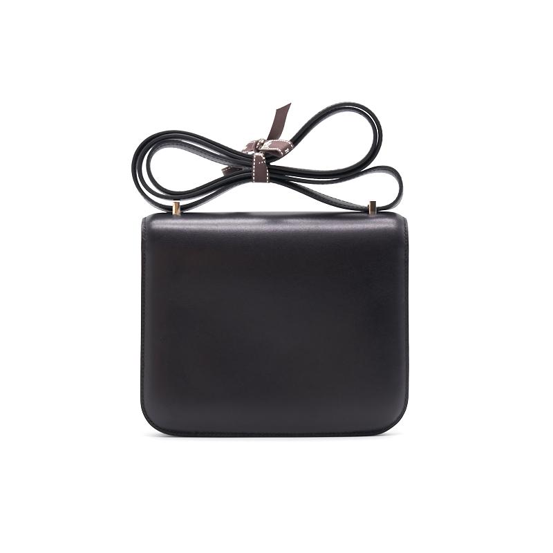 Hermes 18 cm Mini Constance Black