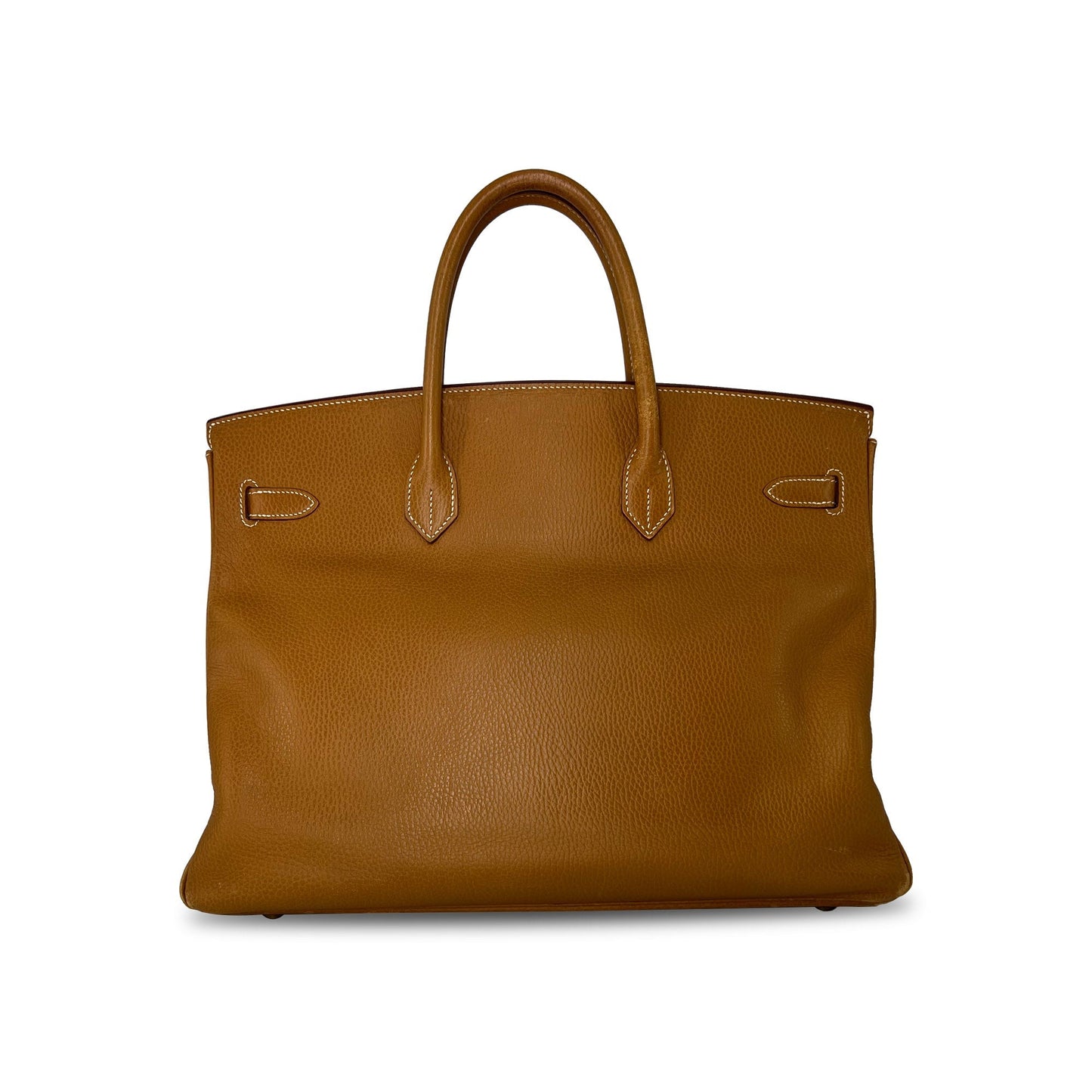 Vintage Hermes Birkin B40 GHW Clemence Leather designer bag