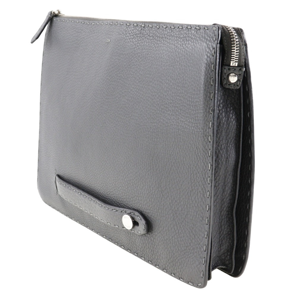 Fendi Selieria Calf Clutch Bag