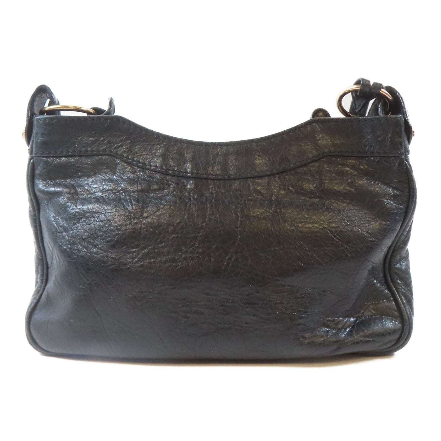 BALENCIAGA Hip Bag金扣肩背袋黑色