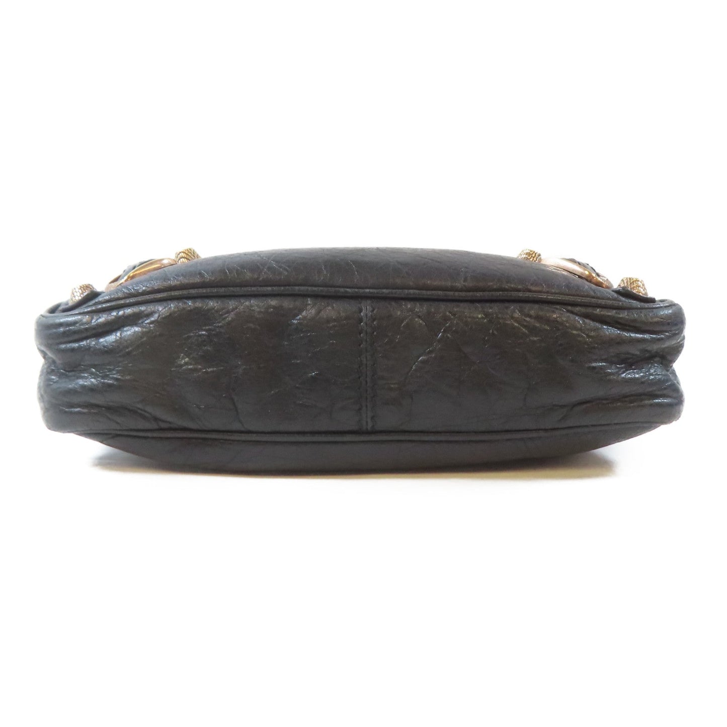 BALENCIAGA Hip Bag金扣肩背袋黑色