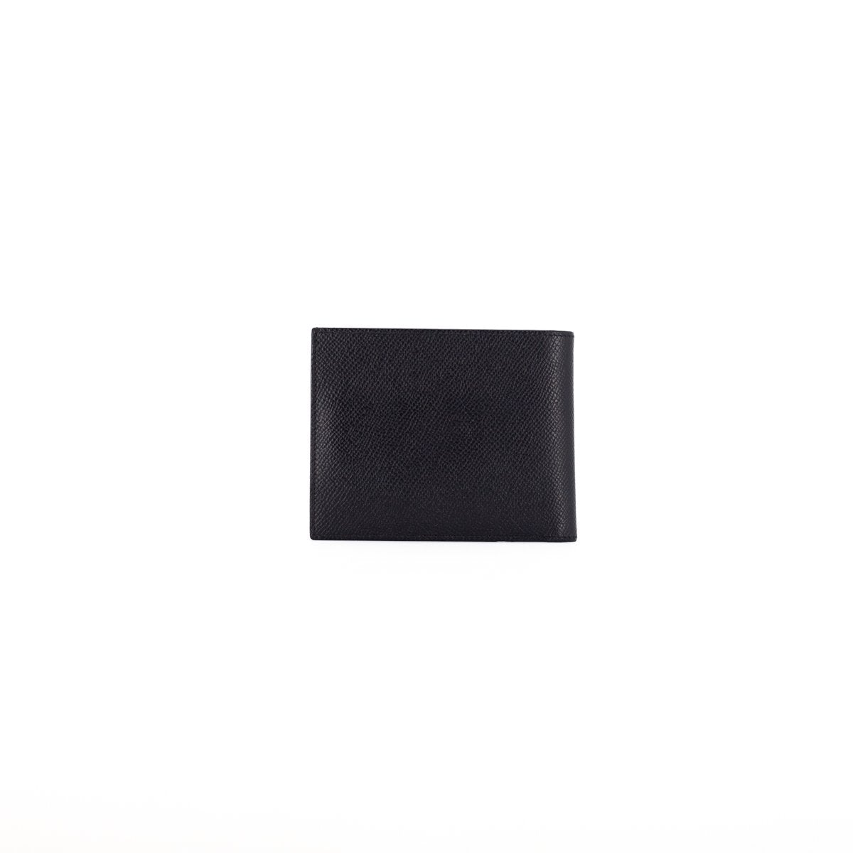 Hermes Portefeuille Citizen Twill Compact Wallet Black - D Stamp