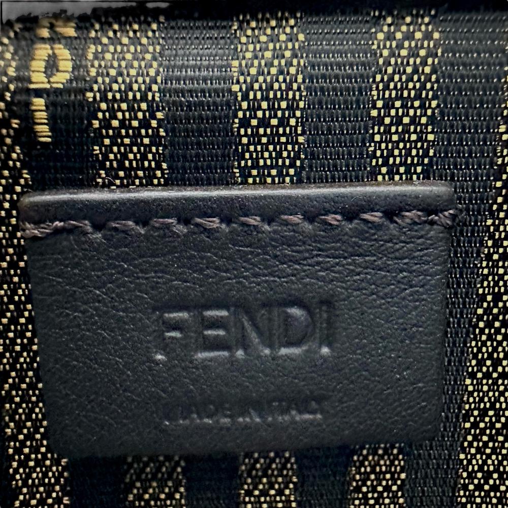 Fendi Sunshine Mini Shopper Leather Bag