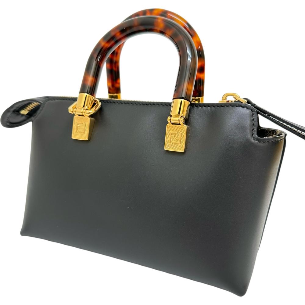Fendi Mini By The Way Leather Handbag