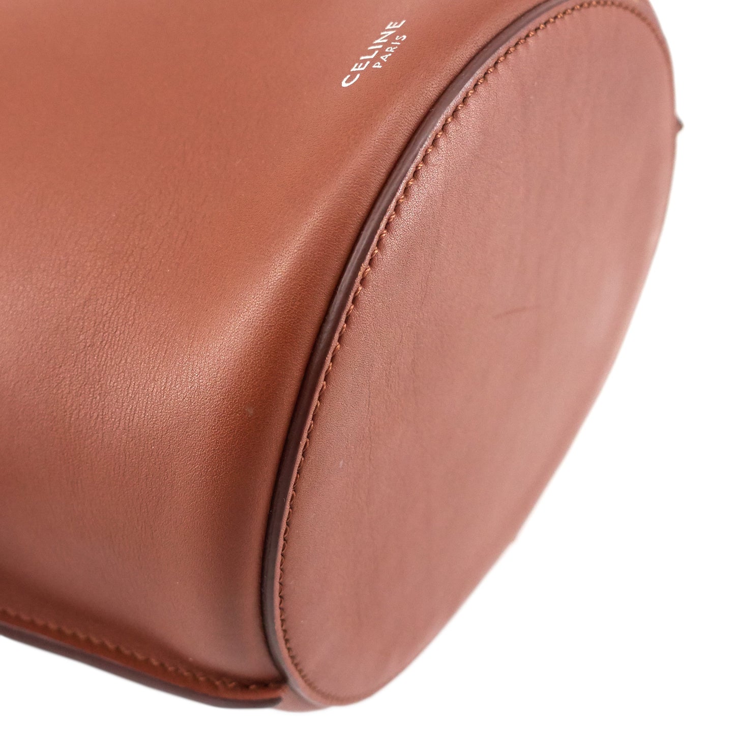 CELINE Big Bag Nano Calfskin Leather Bucket Bag