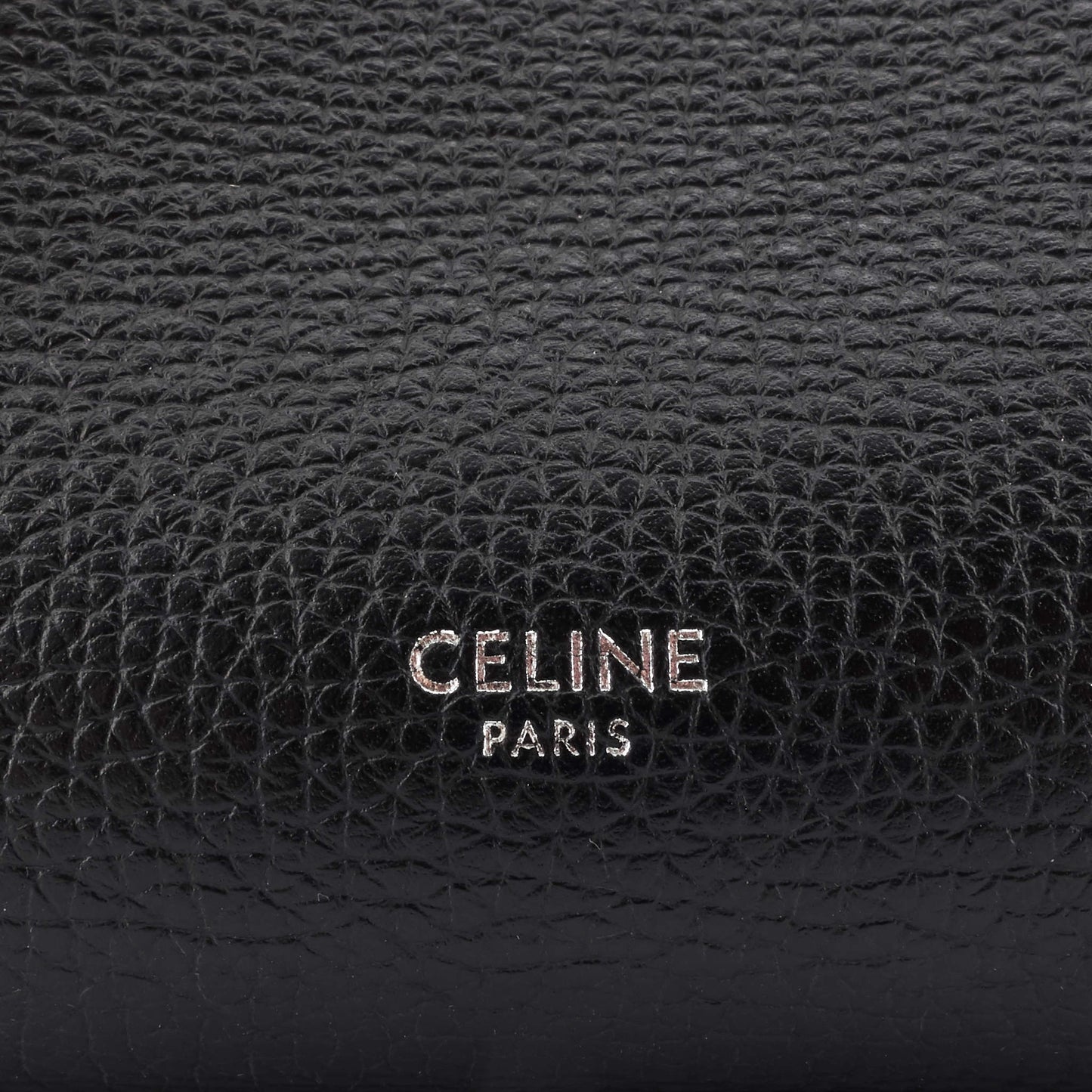 CELINE Big Bag Small Pebbled Calfskin Leather Bag