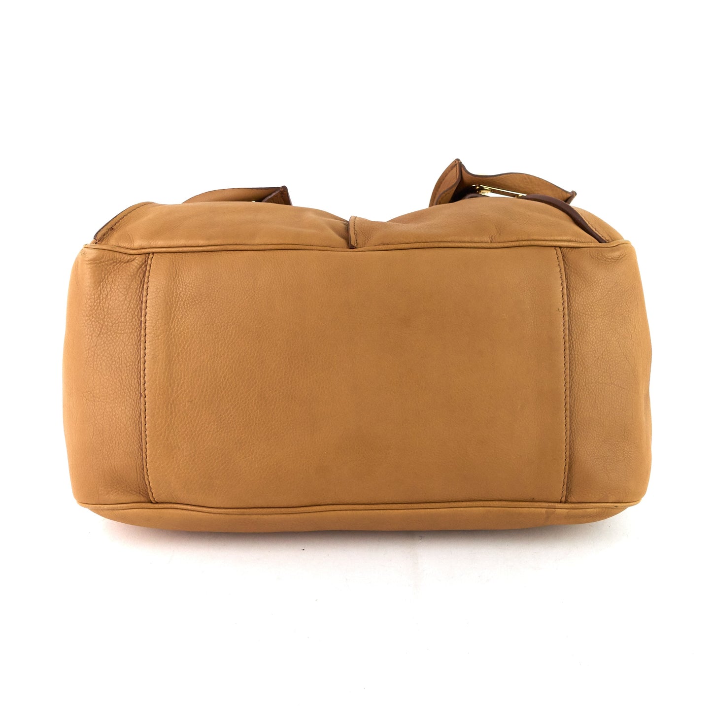 CELINE Ball Lock Leather Bag