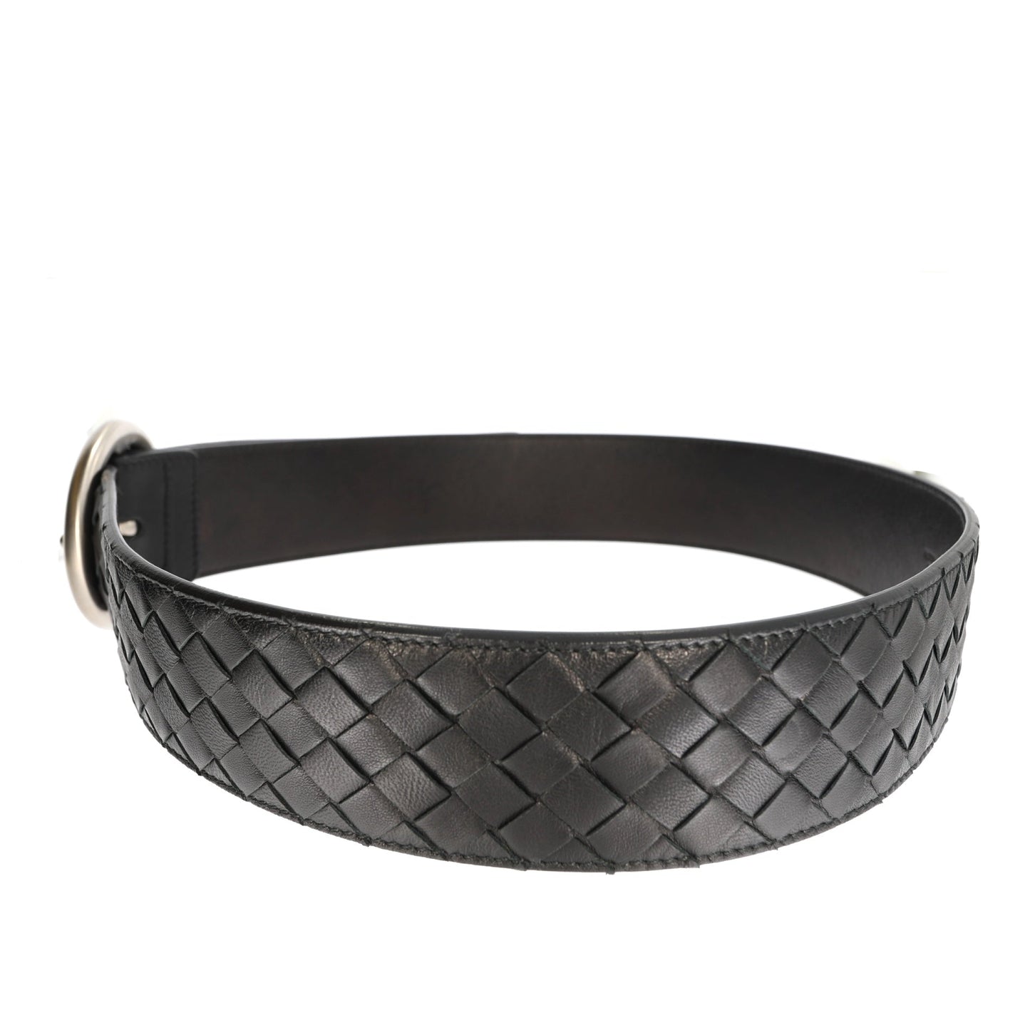 BOTTEGA VENETA Belt in Black Leather