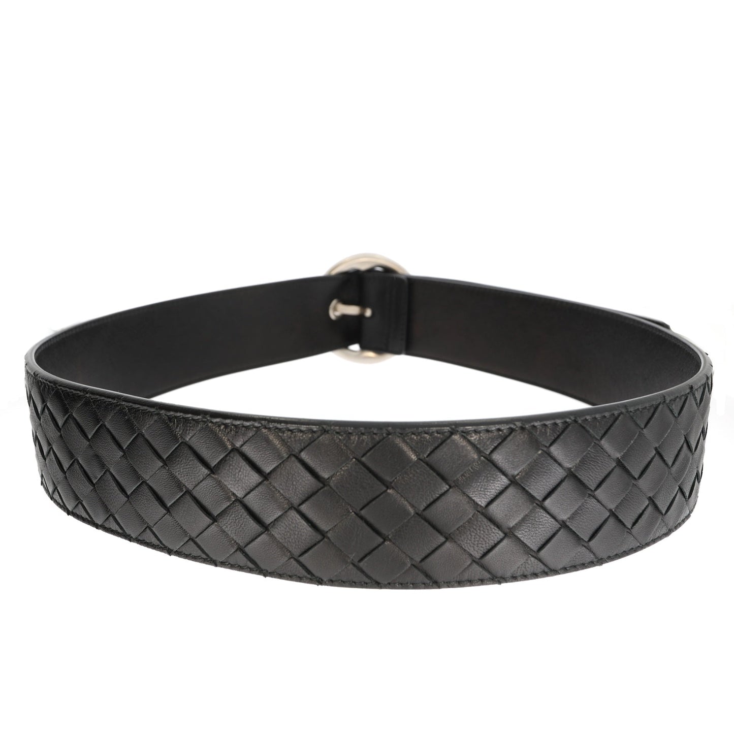 BOTTEGA VENETA Belt in Black Leather